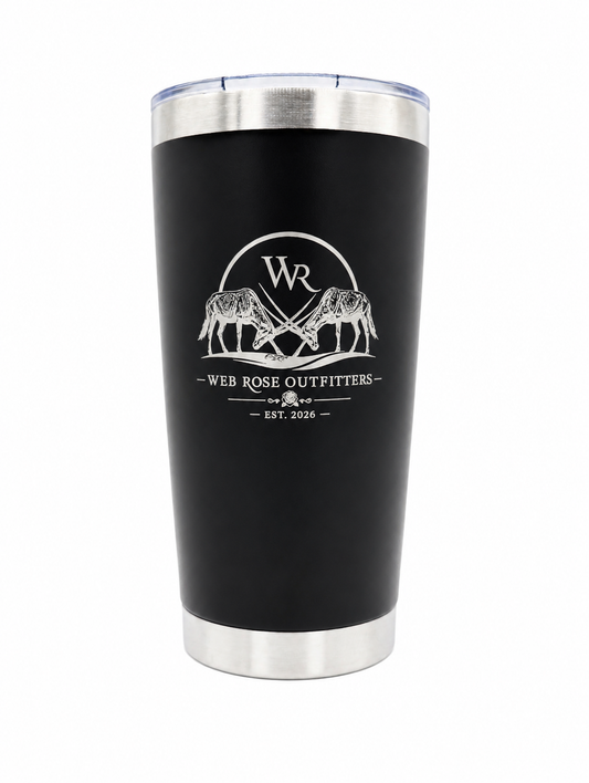 WR Logo Black Tumbler