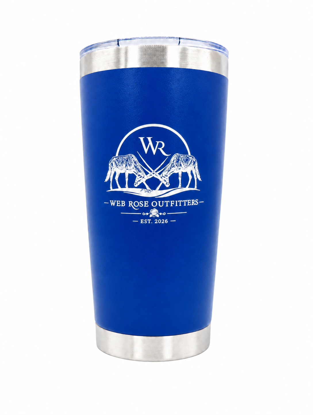 WR Logo Blue Tumbler