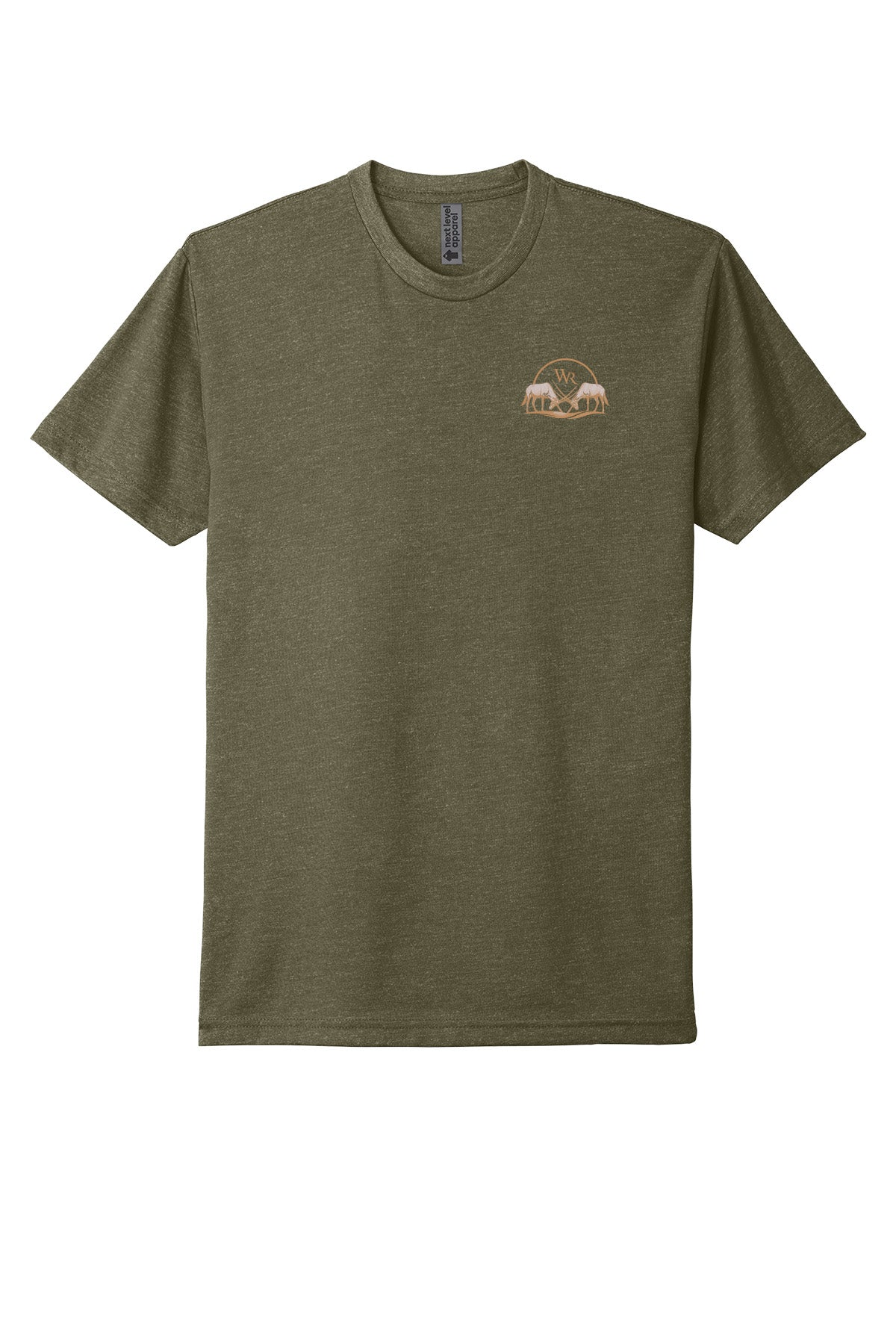 WR Black Buck Military Green Tee