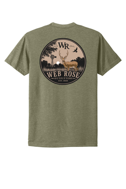 WR Axis Light Olive Tee